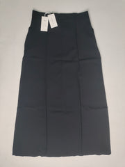 Zreei Stylish H-Line Solid Color Skirts Bottoms