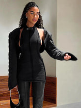 2 Piece Halter Dress