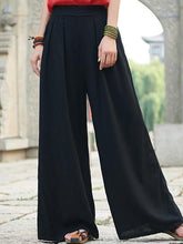 Vintage Casual Yoga Loose Wide Leg Pants