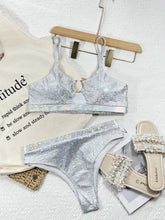 Swimsuit Solid color separable bikini for women