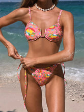 Bikinx Floral Print Underwire Bikini Swimsuit