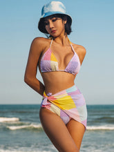 Sexy Print Three Pieces Bikini