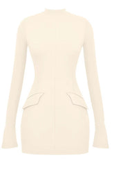 Fashion Slim-fit Long-sleeved Dress Sexy Hip-overing Temperament Elegant Dresses Women's Clothing