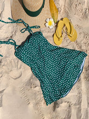 Ladies 2-Piece Floral Lisianthus Swimsuit