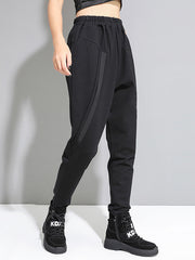 Original Creation Loose Harem Pants Solid Color Pants