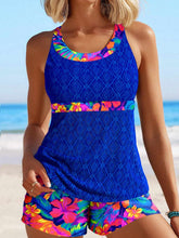 Women's Resort Floral Print Two-Piece Swimsuit Set
