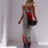 Lilou Tulip Print Maxi Dress