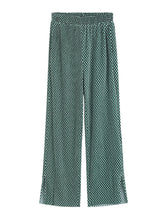 Casual High Waisted Loose Printed Wide Leg Pants Bottoms