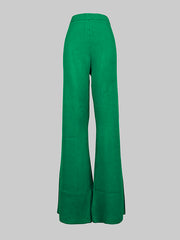 High Waisted Loose Contrast Color Pants Trousers
