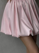 Elasticity Solid Color A-Line High Waisted Skirts Bottoms