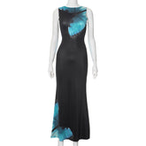 Women's Fashion Personality Backless Rope Dress