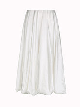 Bud Satin Drape Maxi Skirt