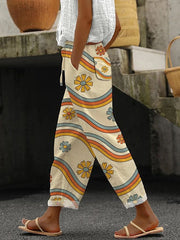 Women's Printed Casual Trousers