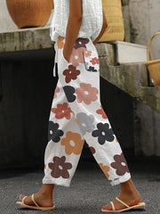 Women's Printed Casual Trousers
