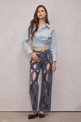 Abigail Hollow Denim Jeans