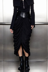 Aimo Ruch Mesh Split Skirt