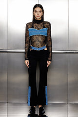 Ajani Lace Deconstruct Bodysuit