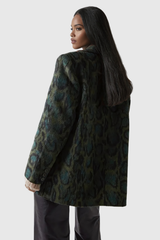 Aldrich Leopard Lapel Blazer
