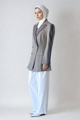 Alef Stripe Lapel Blazer