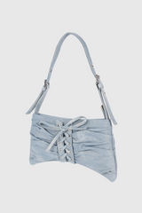 Alirio Lace Up Square Shoulder Bag