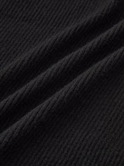 V Neck Halter Split Knit Dress