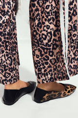 Blythe Leopard Leather Flats