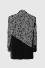 Brynn Irregular Star Fringe Blazer