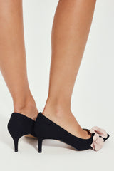 Bryony Flower Pointed High Heels