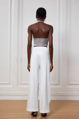 Dalia Cross Asymmetric Pants