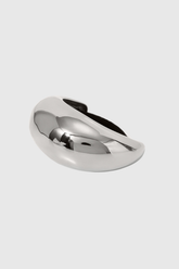 Dulce Metal Ring Headdress In Silver