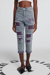 Jill Pearl Torn Jeans