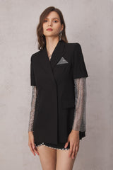 Joy Short Sleeves Blazer