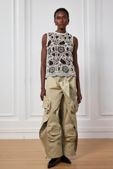 Natasha Pocket Lace Up Cargo Pants