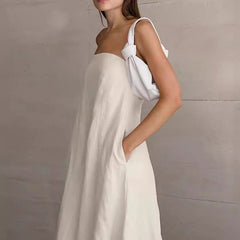 Donnie Backless Midi Dress