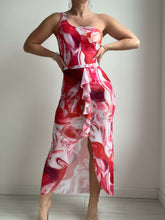 Psychedelic Color Sun Protection Swimsuit Two-Piece Suit