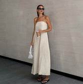Donnie Backless Midi Dress