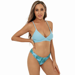 Sexy Split Printed Bikini