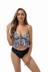 Sexy Backless Lace-Up Bikini