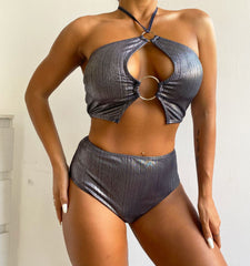 Swimsuit Women Sexy Cutout Out Tied