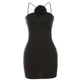 Iris Floral Suspender Mini Dress