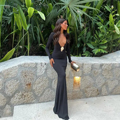 Alessandra's Evening Long Maxi Dress