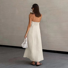 Donnie Backless Midi Dress