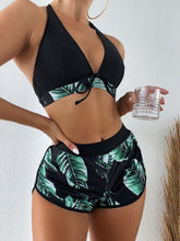Sexy Bikini Split Leaf Beach Pants