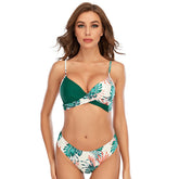 Printed Bikini Ladies Sexy Split Swimsuit
