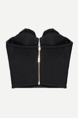 Peyton Flower Bustier Bandage Top