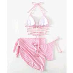 Pink Sexy Bikinis Swimsuits Women's Swimwear Push Up Female Beach Swimming Wear Girls Bathing Suits Brazilian Bikini Pool Bather