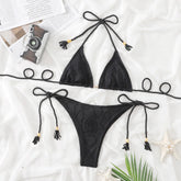 String Triangle Bikinis 2023 Brazilian Thong Swimsuit Women Sexy Swimwear Female Swimming Bathing Suit Beachwear Summer Trikini