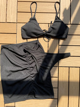 2024 Women's Swimsuit 3-piece Solid Bikini Dress Feminine Bikinis Women's Two-piece Swimsuit Backless Bikini Set Bathing Suit