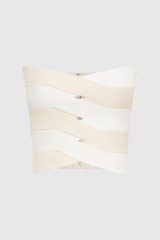 Sevyn Cross Strapless Top