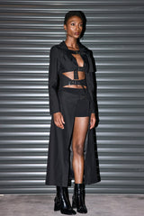 Tara Cutout Buckle Coat